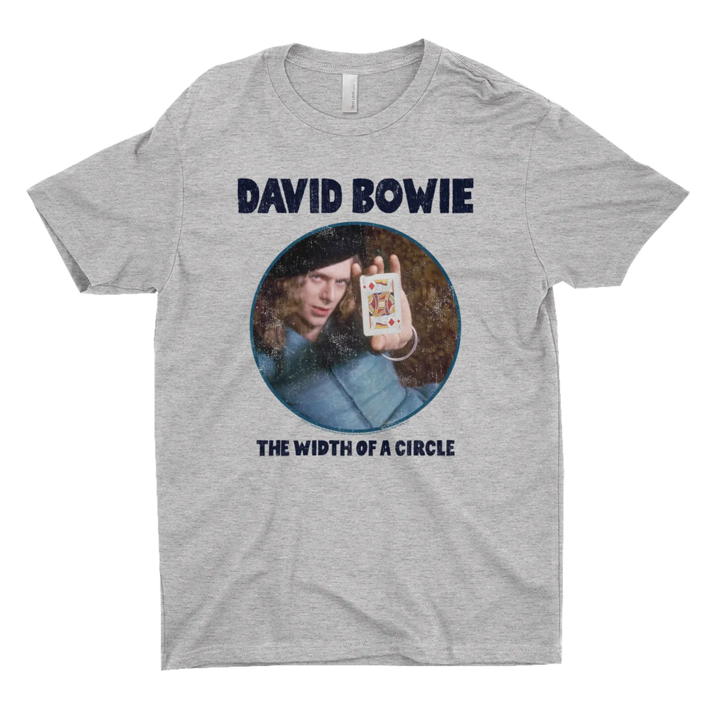 David Bowie T-Shirt | The Width Of A Circle Album Image Distressed David Bowie Shirt