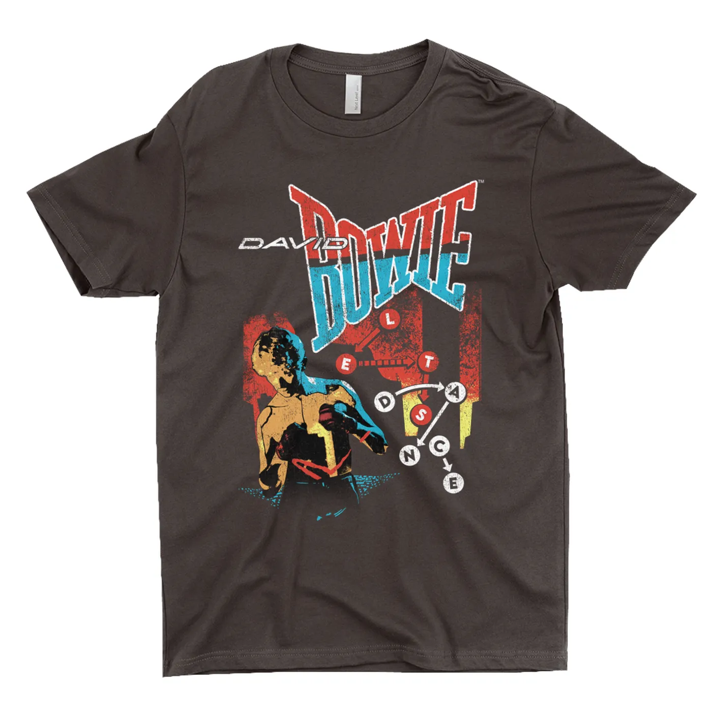 David Bowie T-Shirt | Let's Dance Tour Image David Bowie Shirt