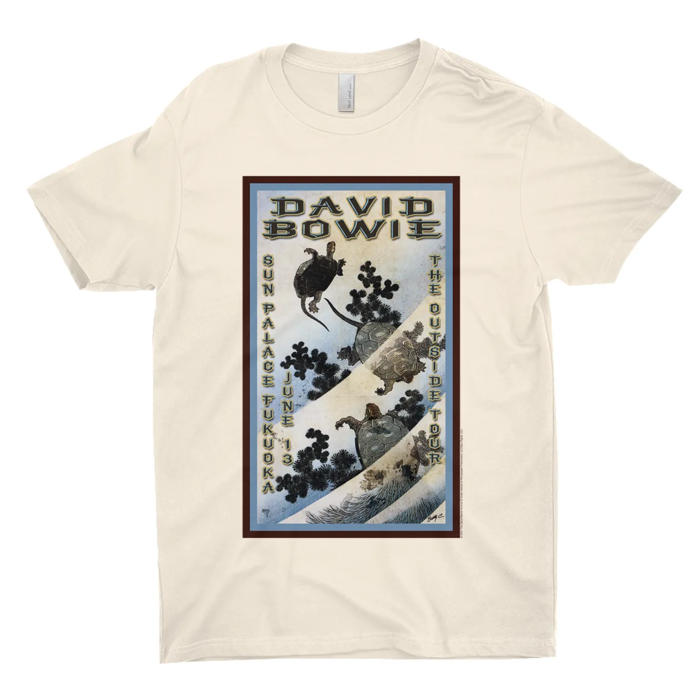 David Bowie T-Shirt | The Outside Tour Japan Concert Poster David Bowie Shirt
