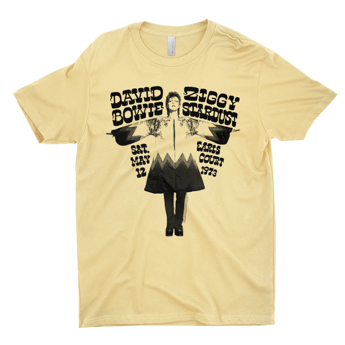 David Bowie T-Shirt | 1973 Earl's Court Promotion David Bowie Shirt (Merchbar Exclusive)