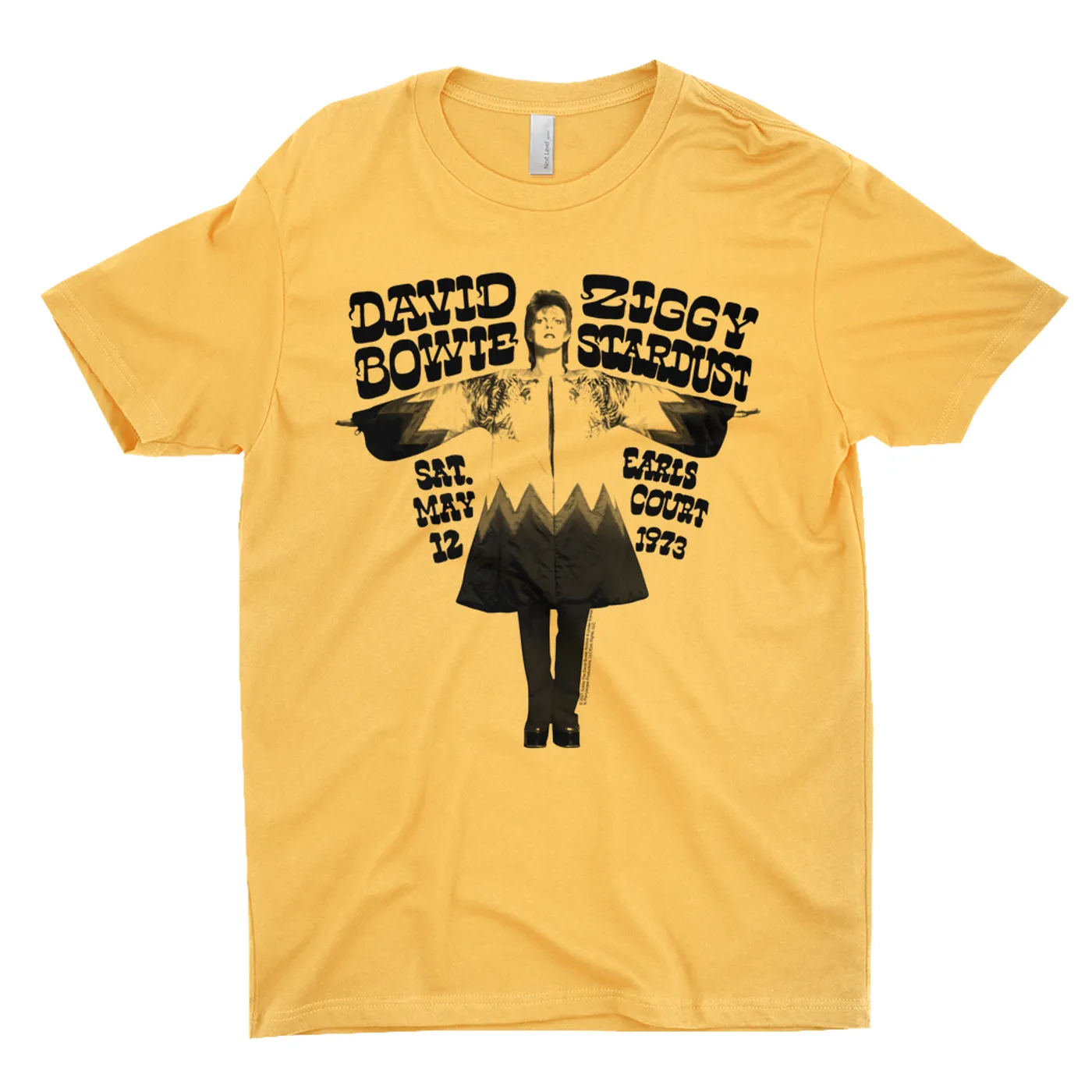 David Bowie T-Shirt | 1973 Earl's Court Promotion David Bowie Shirt (Merchbar Exclusive)