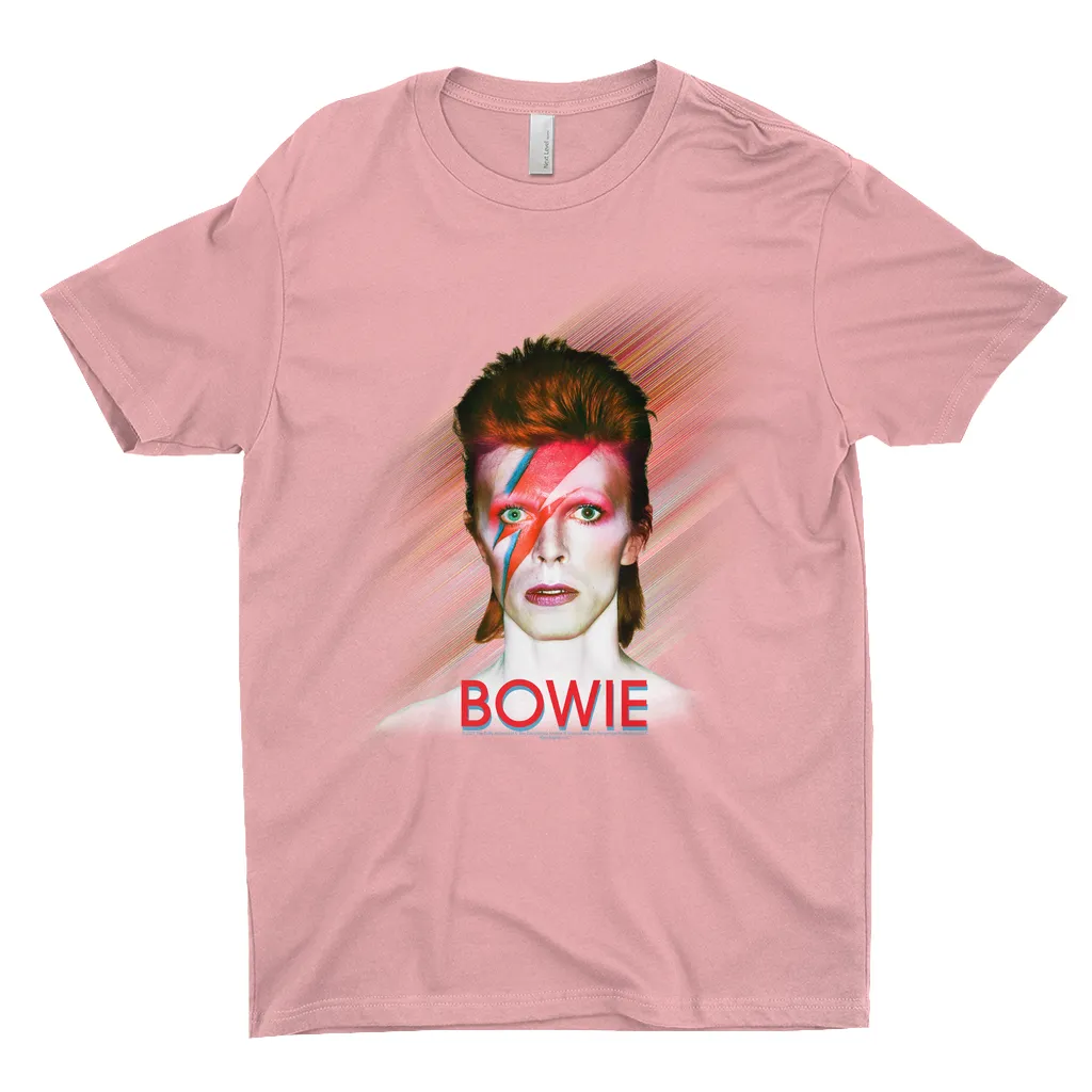 T-Shirt | Flash Frame Colorful Bowie Image Shirt