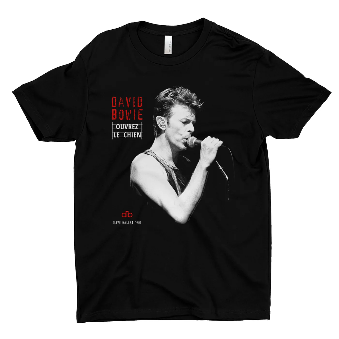 David Bowie T-Shirt | Ouvrez Le Chien Dallas 1995 David Bowie Shirt