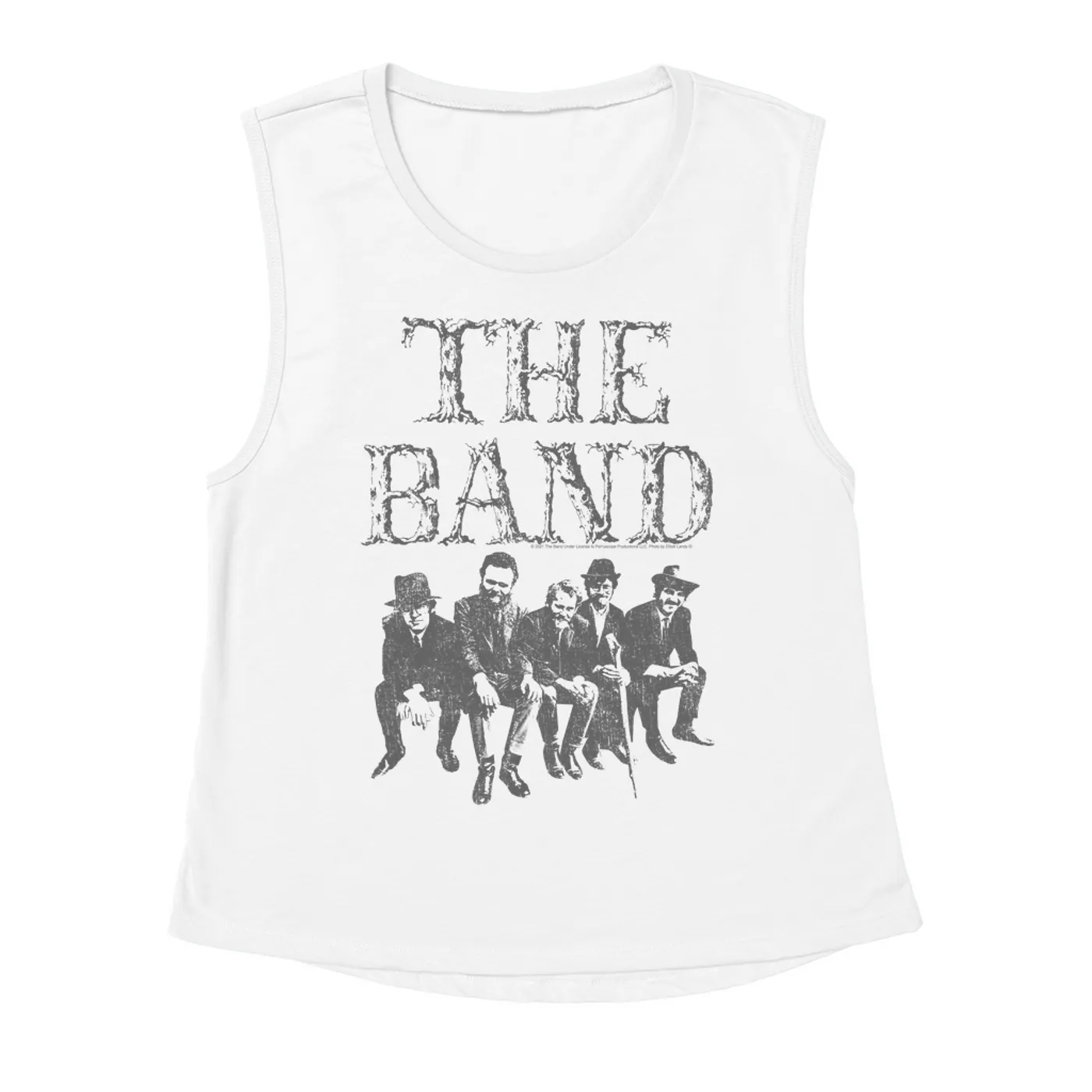 The Band Ladies' Muscle Tank Top | Wilderness Logo Image The Band Shirt (Merchbar Exclusive)