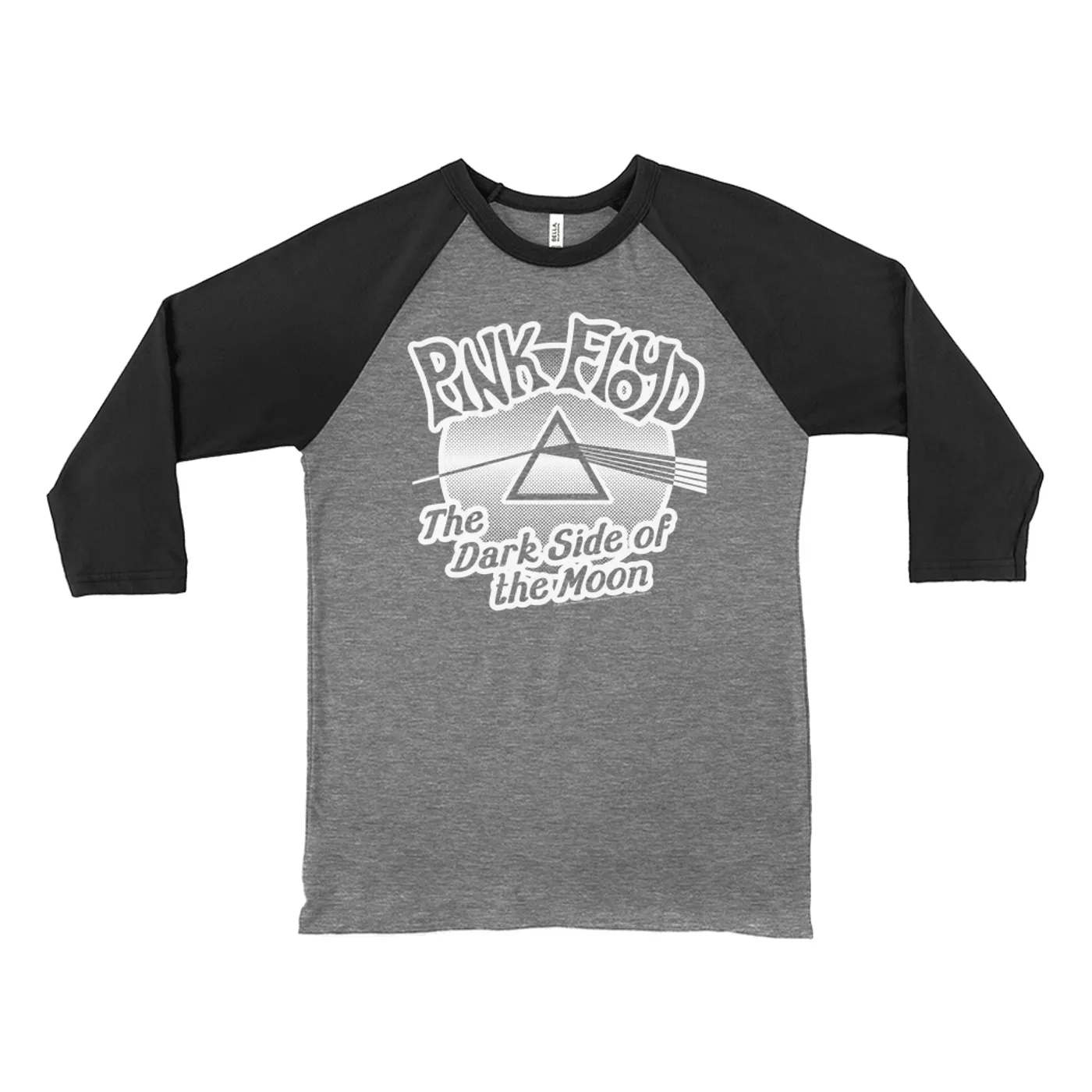 Pink Floyd 3/4 Sleeve Baseball Tee | Retro POP Art Dark Side Of The Moon Pink Floyd Shirt
