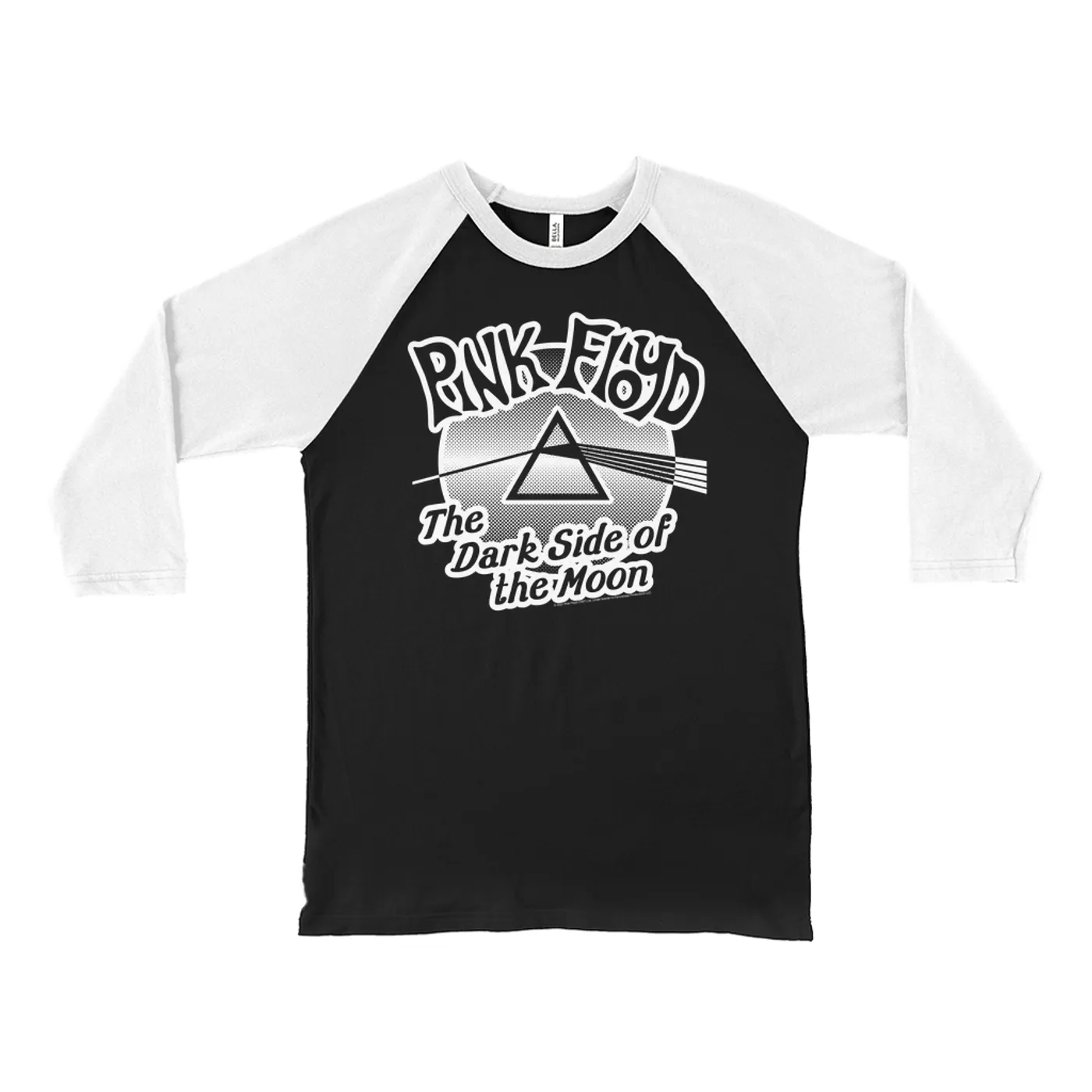 Pink Floyd 3/4 Sleeve Baseball Tee | Retro POP Art Dark Side Of The Moon Pink Floyd Shirt