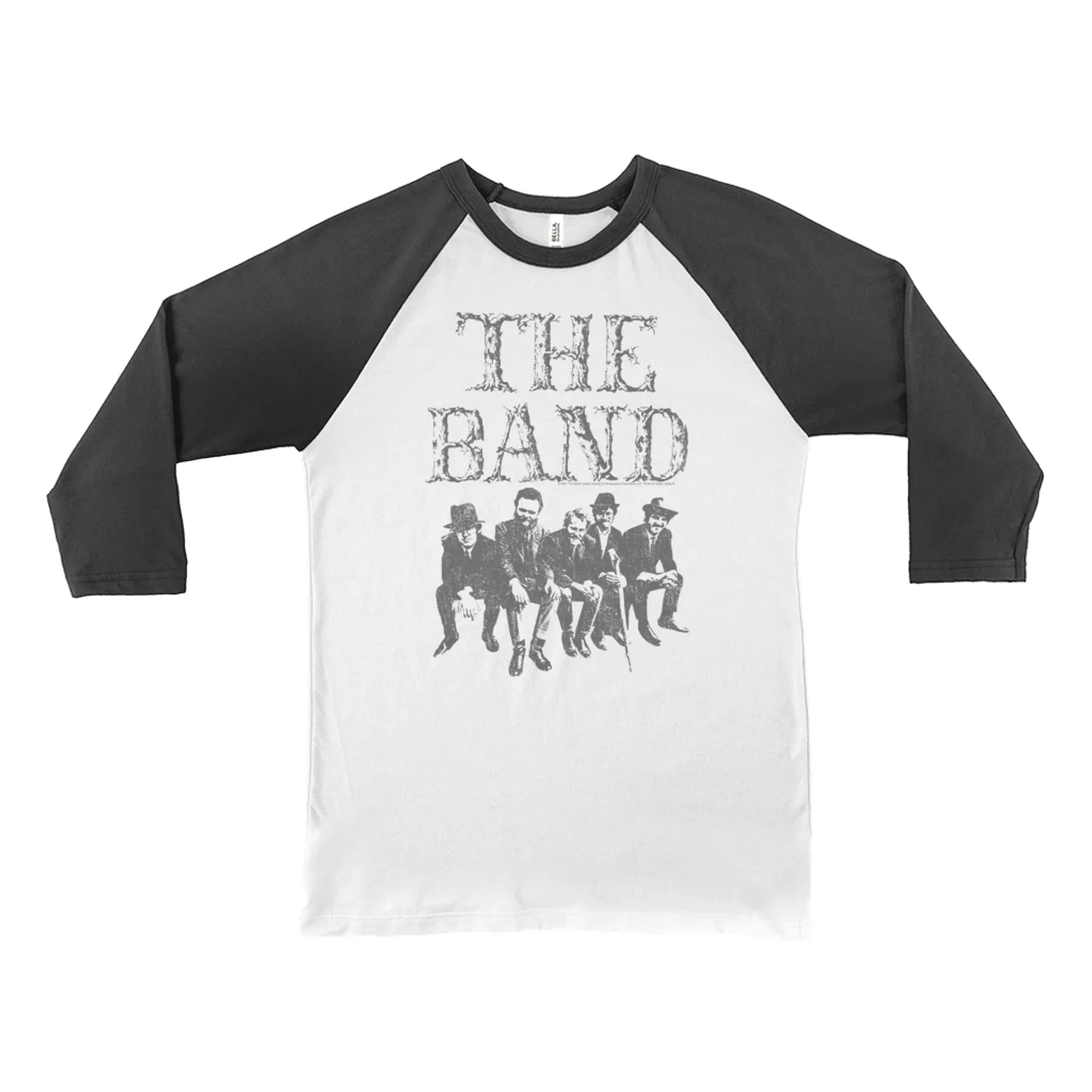 The Band 3/4 Sleeve Baseball Tee | Wilderness Logo Image The Band Shirt (Merchbar Exclusive)