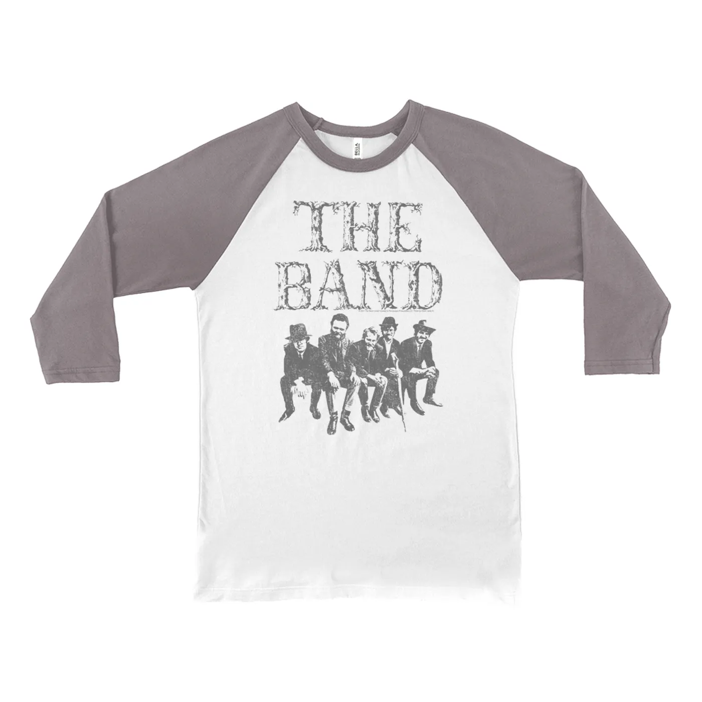 The Band 3/4 Sleeve Baseball Tee | Wilderness Logo Image The Band Shirt (Merchbar Exclusive)