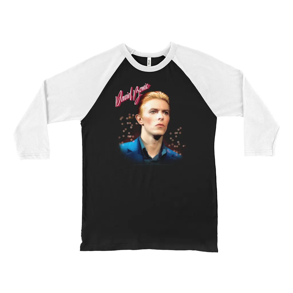 3/4 Sleeve Baseball Tee | Young Americans Album Photo Image Shirt