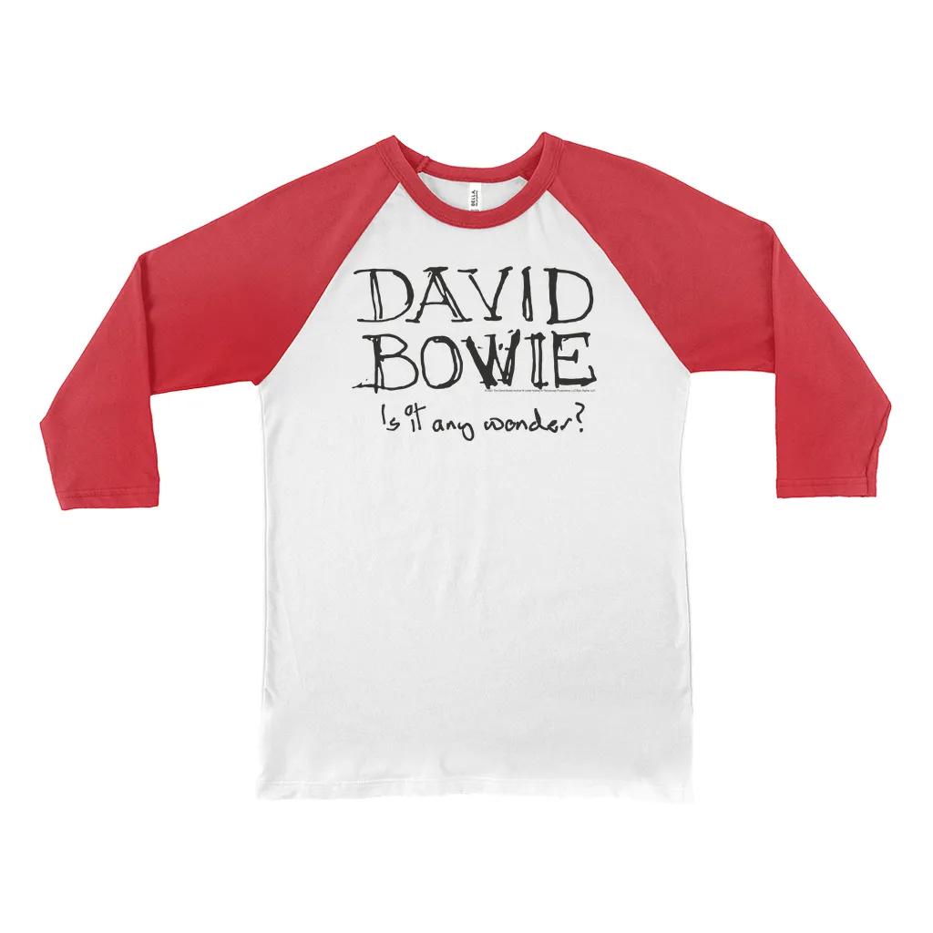 3/4 Sleeve Baseball Tee | Is It Any Wonder? Script Logo Shirt