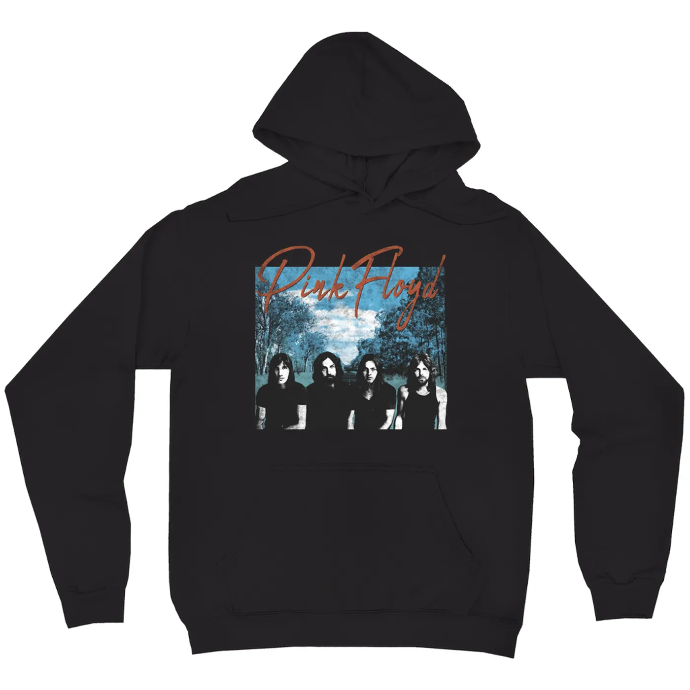 Pink Floyd Hoodie | Band Wilderness Design Distressed Pink Floyd Hoodie