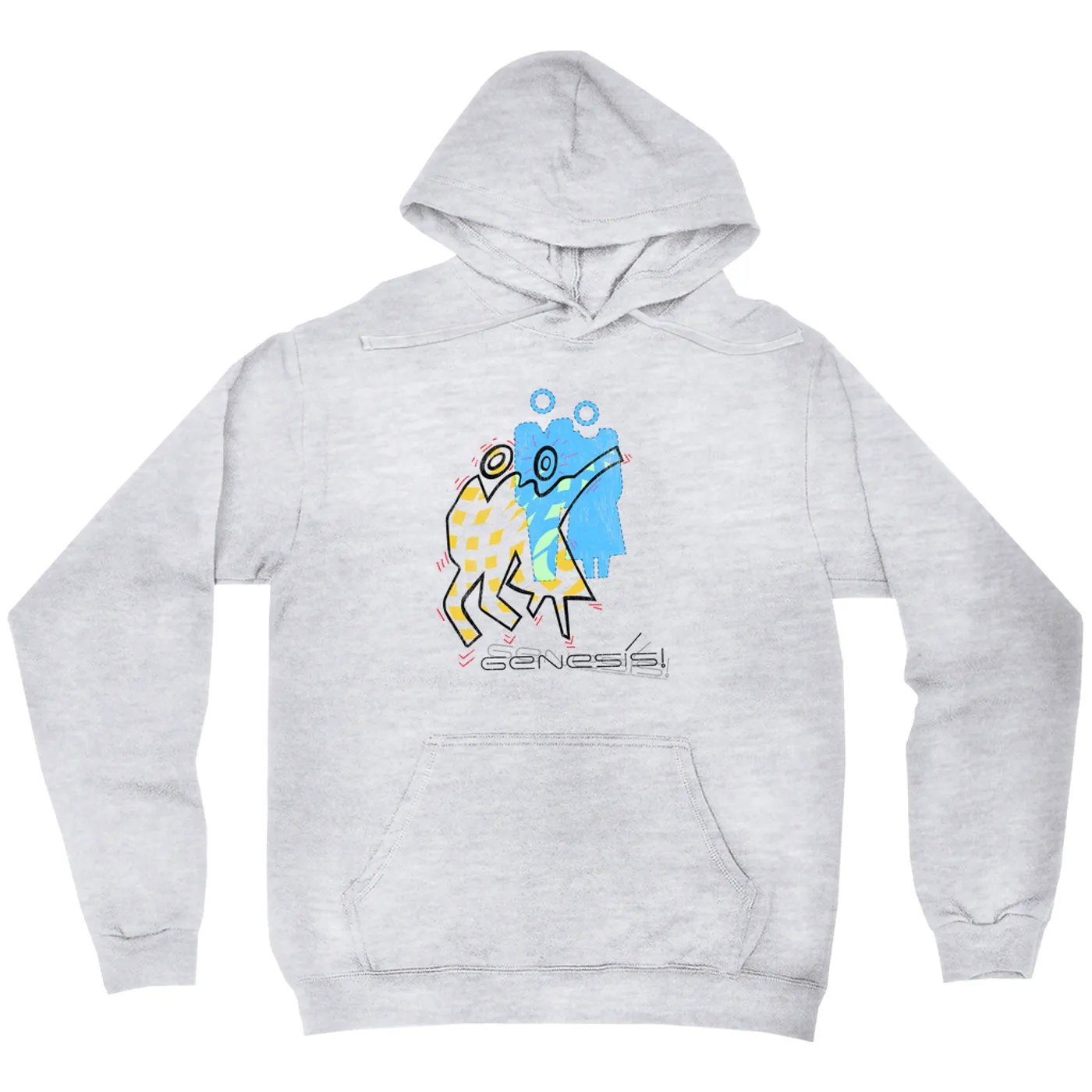 Genesis Hoodie | Artistic Cartoon Illustration Pastels Genesis Hoodie