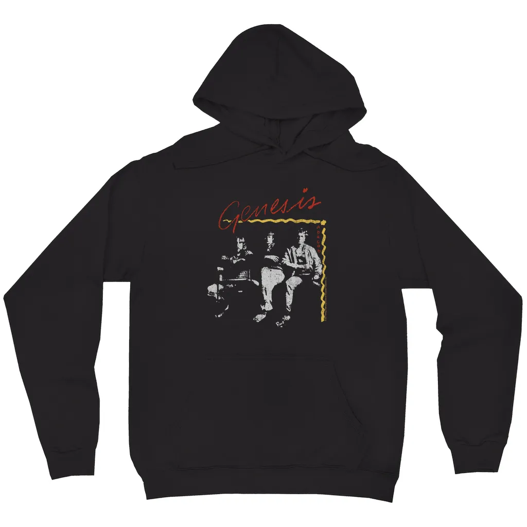 Hoodie | Abacab Album Design Distressed Hoodie