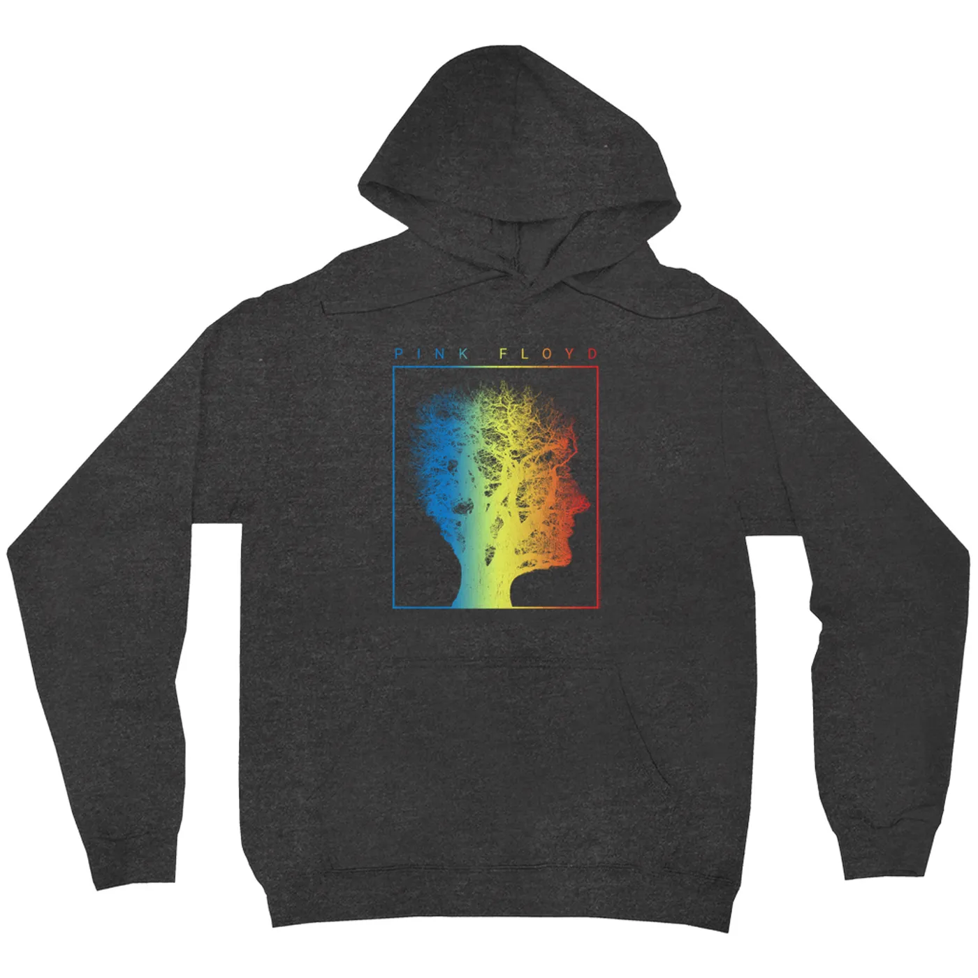 Pink Floyd Hoodie | Tree Of Half Life Ombre Rainbow Image Pink Floyd Hoodie (Merchbar Exclusive)