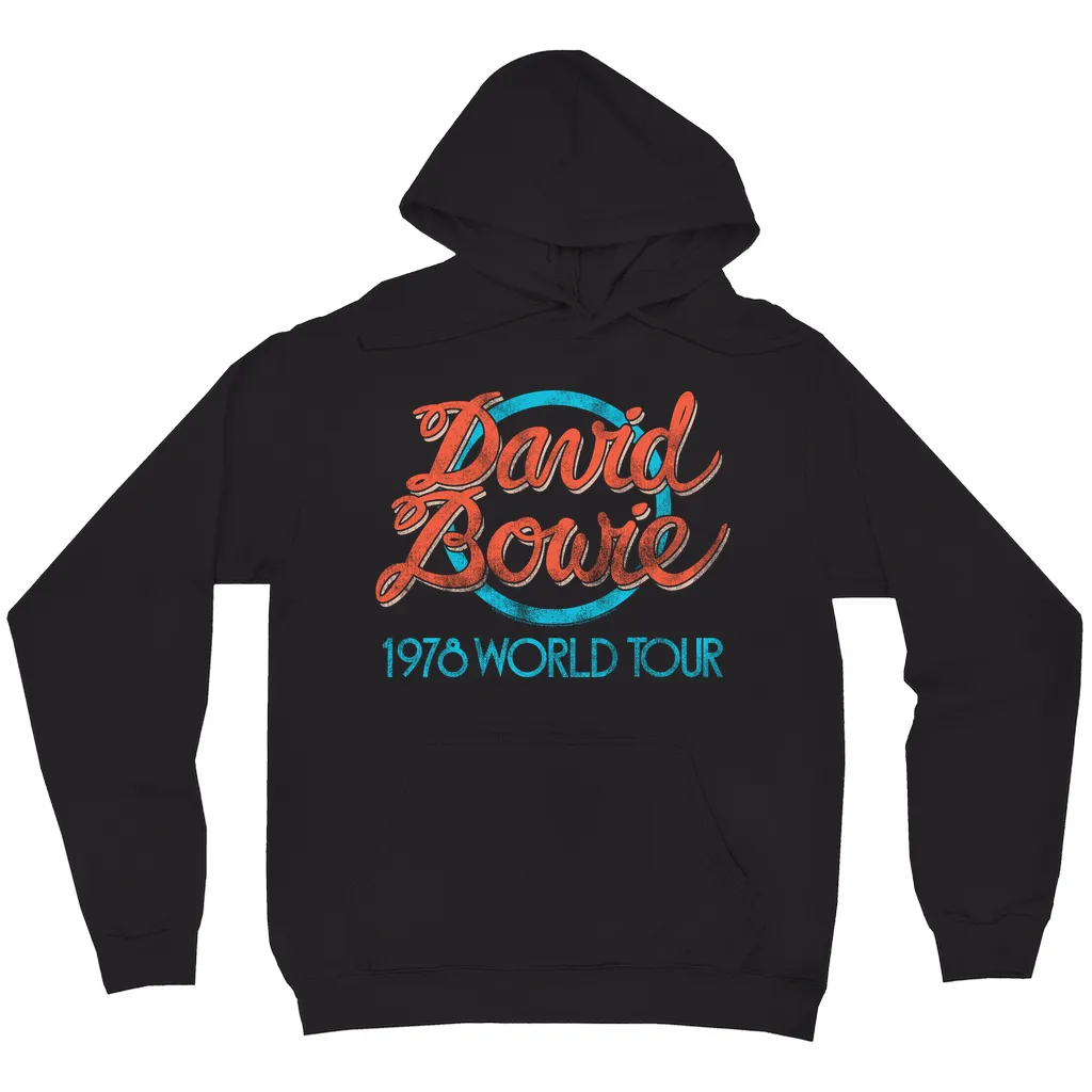 Hoodie | Turquoise 1978 World Tour Distressed Hoodie