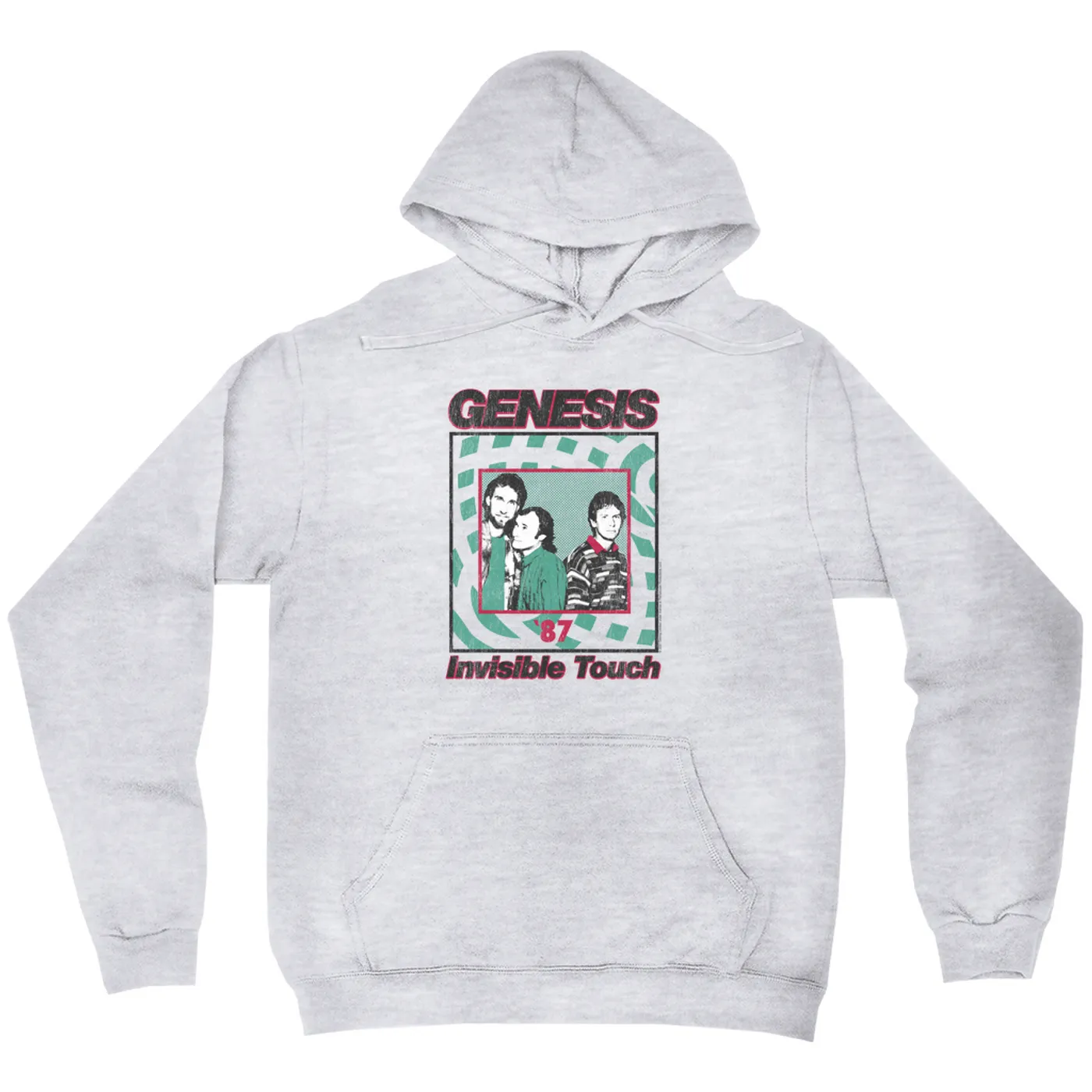 Genesis Hoodie | 1987 Invisible Touch Promo Design Genesis Hoodie