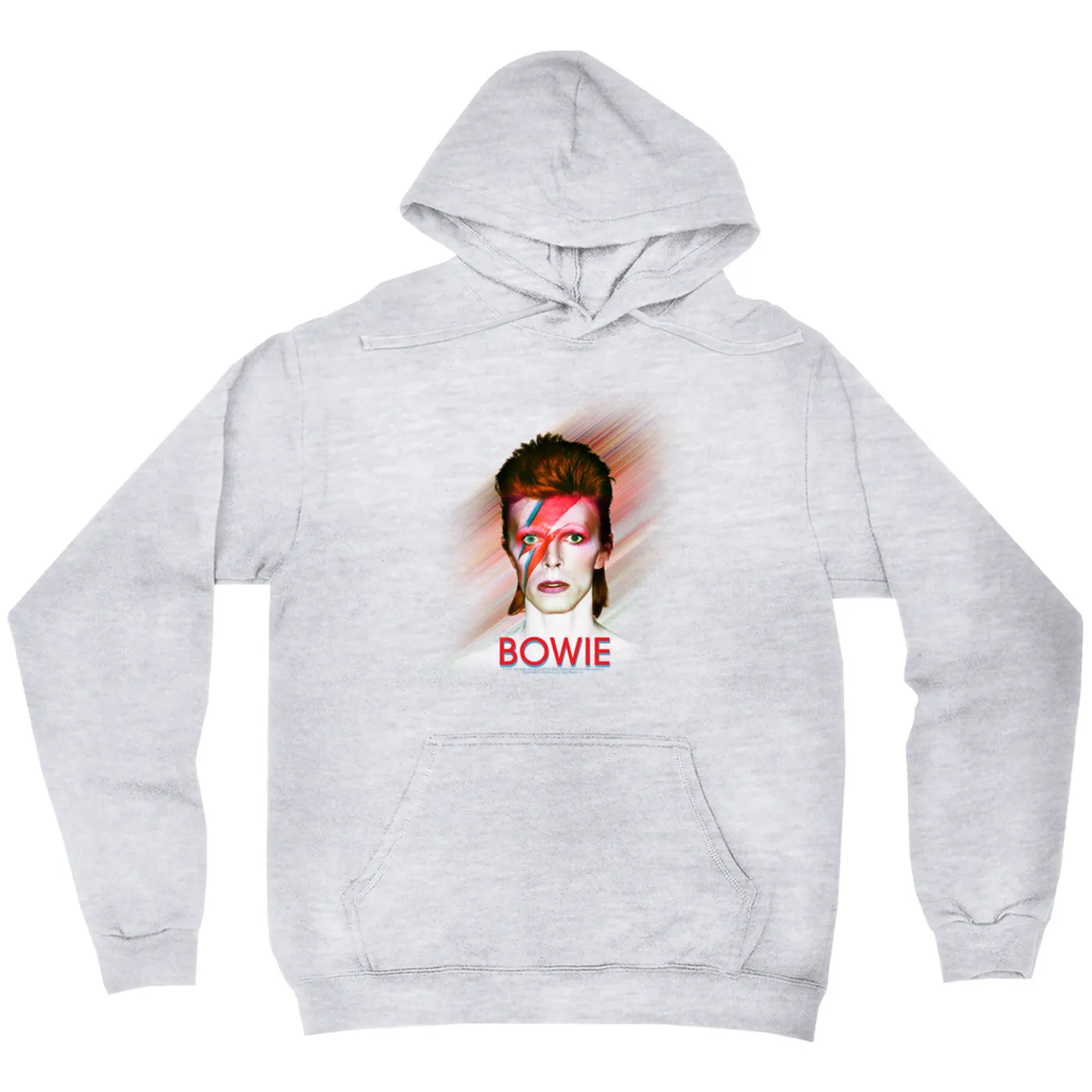 David Bowie Hoodie | Flash Frame Colorful Bowie Image David Bowie Hoodie