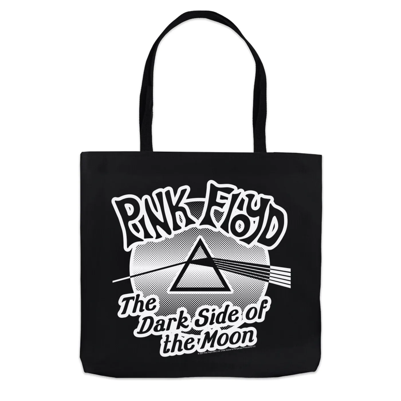 Pink Floyd Tote Bag | Retro POP Art Dark Side Of The Moon Pink Floyd Bag