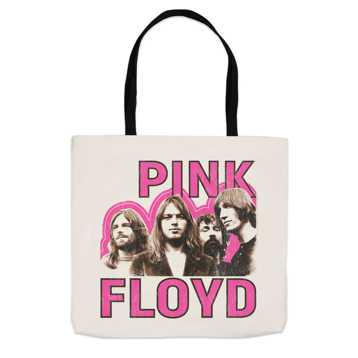 Pink Floyd Tote Bag | Paramount Theater Concert Poster Image Pink Floyd Bag