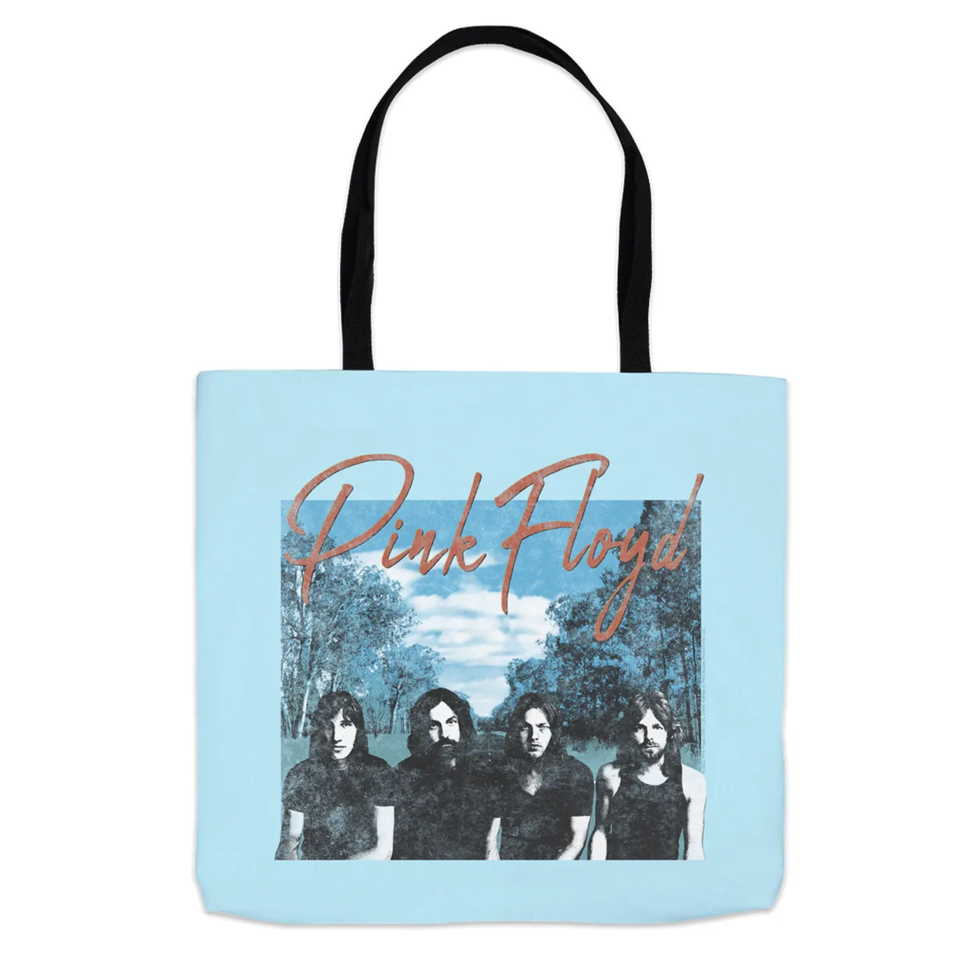 Pink Floyd Tote Bag | Band Wilderness Design Distressed Pink Floyd Bag