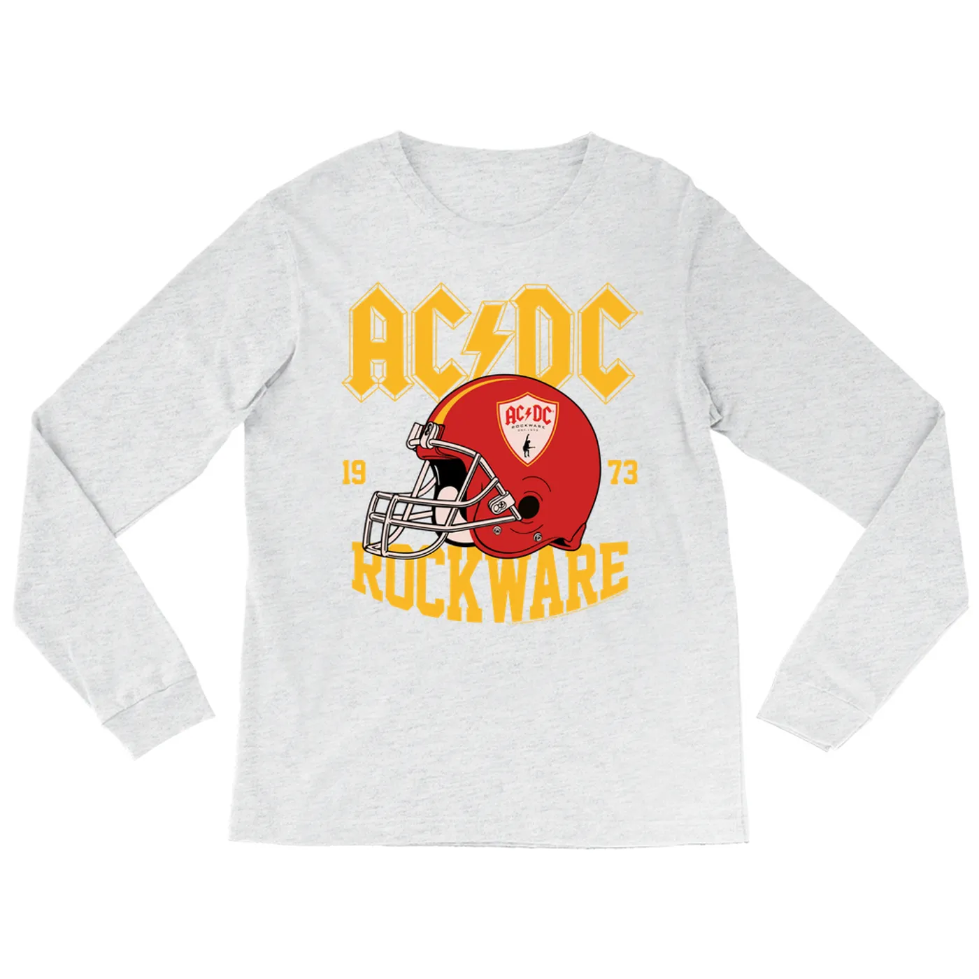 AC/DC Long Sleeve Shirt | Rockware 73 Football ACDC Shirt (Merchbar Exclusive)