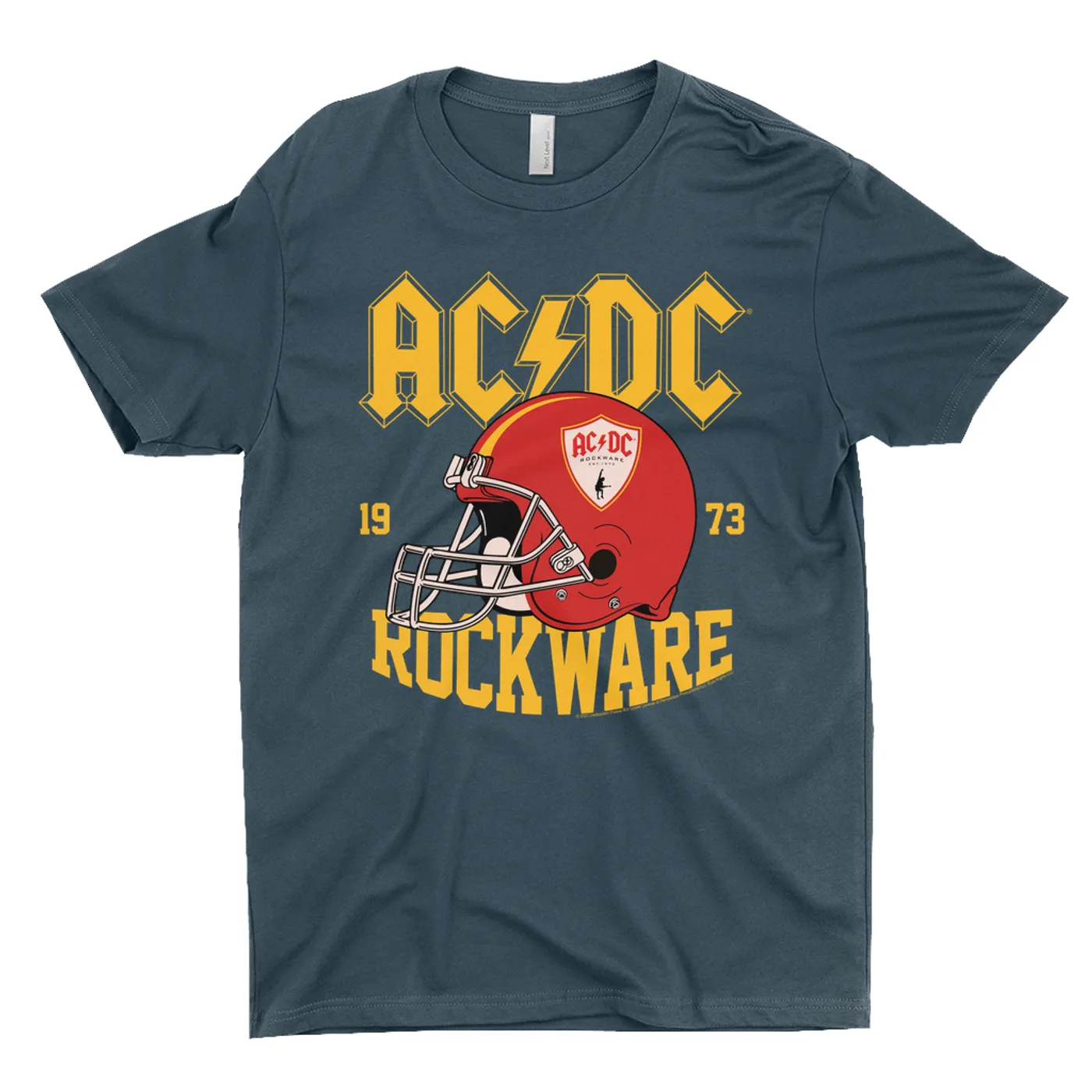 AC/DC T-Shirt | Rockware 73 Football ACDC Shirt (Merchbar Exclusive)