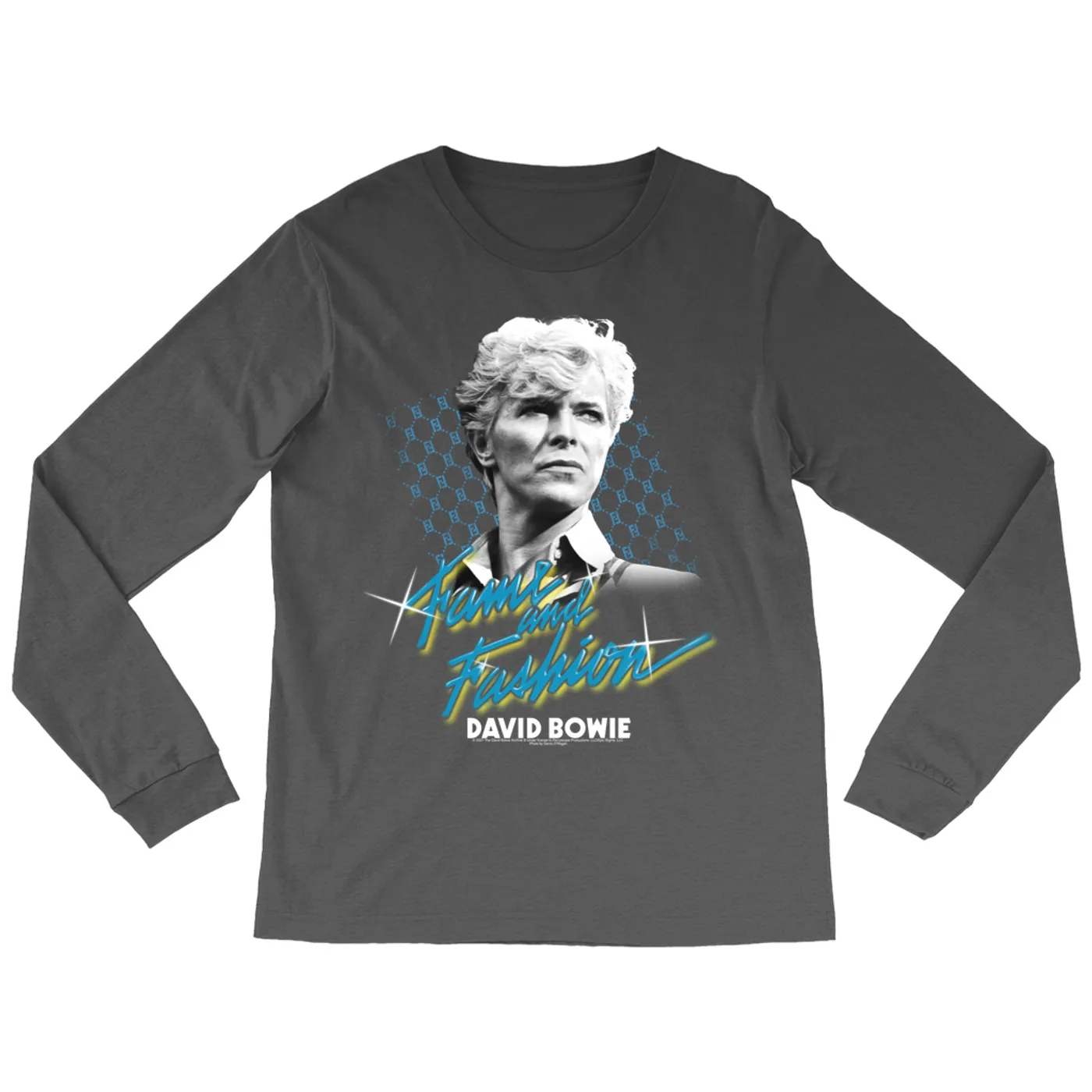 David Bowie Long Sleeve Shirt | Fame And Fashion Design David Bowie Shirt (Merchbar Exclusive)