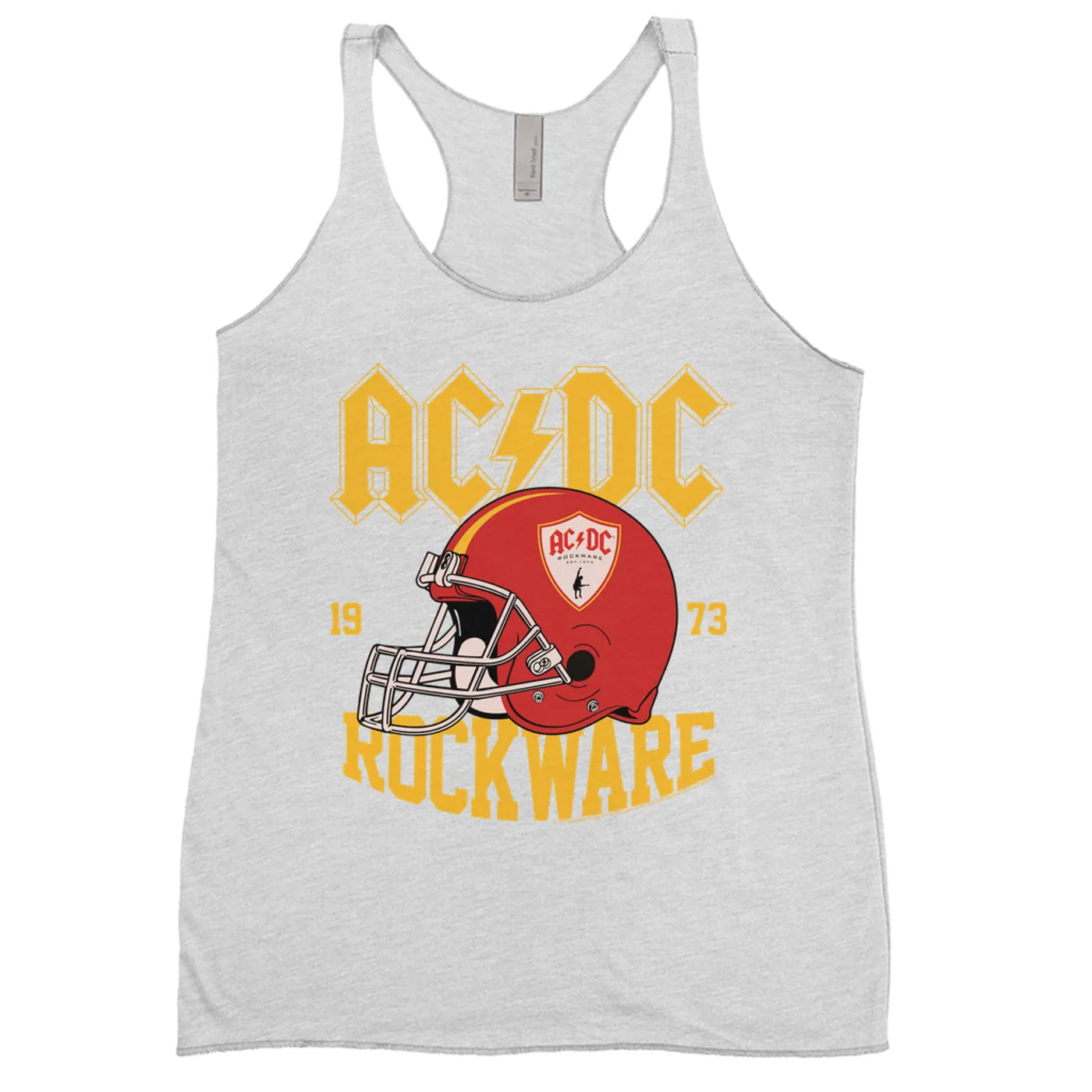 AC/DC Ladies' Tank Top | Rockware 73 Football ACDC Shirt (Merchbar Exclusive)