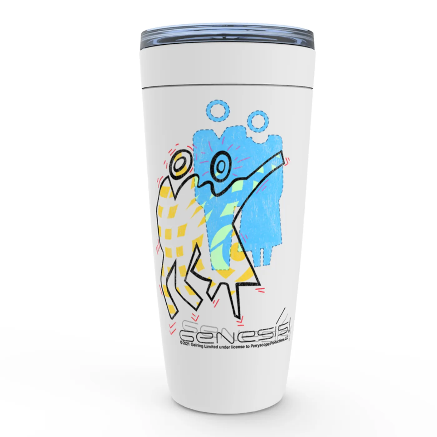 Genesis Viking Tumbler | Artistic Cartoon Illustration Pastels Genesis Tumbler