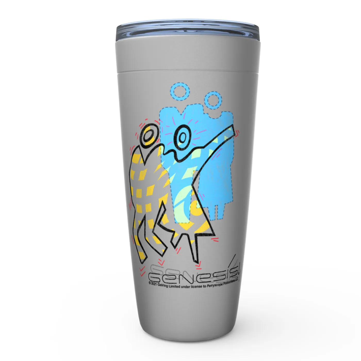 Genesis Viking Tumbler | Artistic Cartoon Illustration Pastels Genesis Tumbler