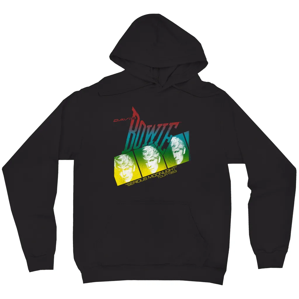 Hoodie | Rainbow Ombre Serious Moonlight Concert Distressed Hoodie