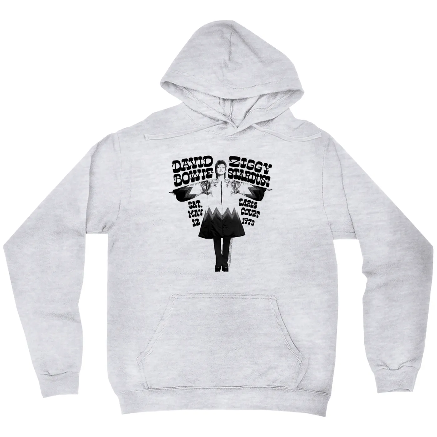 David Bowie Hoodie | 1973 Earl's Court Promotion David Bowie Hoodie (Merchbar Exclusive)