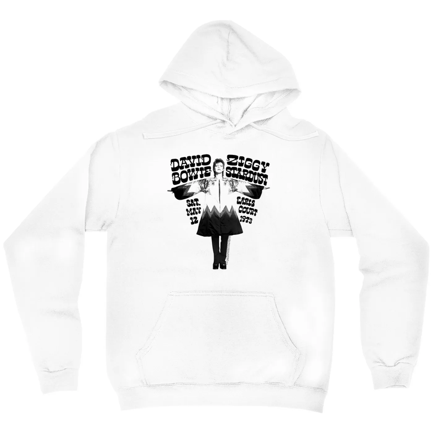 David Bowie Hoodie | 1973 Earl's Court Promotion David Bowie Hoodie (Merchbar Exclusive)