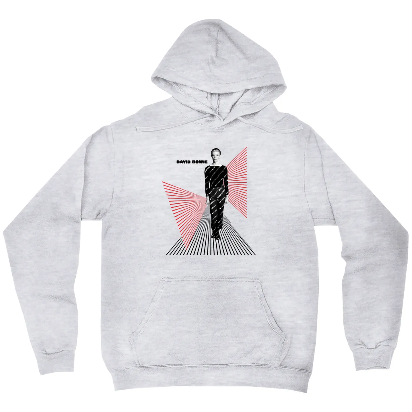 David Bowie Hoodie | All In Stripes Design David Bowie Hoodie