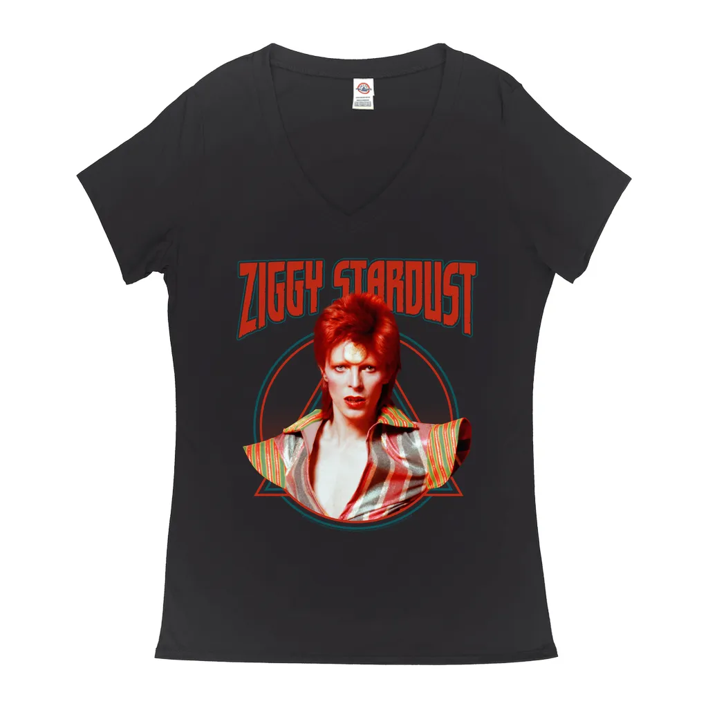 Ladies' V-neck T-Shirt | Featuring Ziggy Stardust Shirt