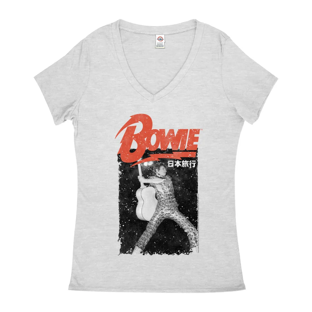 Ladies' V-neck T-Shirt | Asia Concert Promotion Distressed Shirt