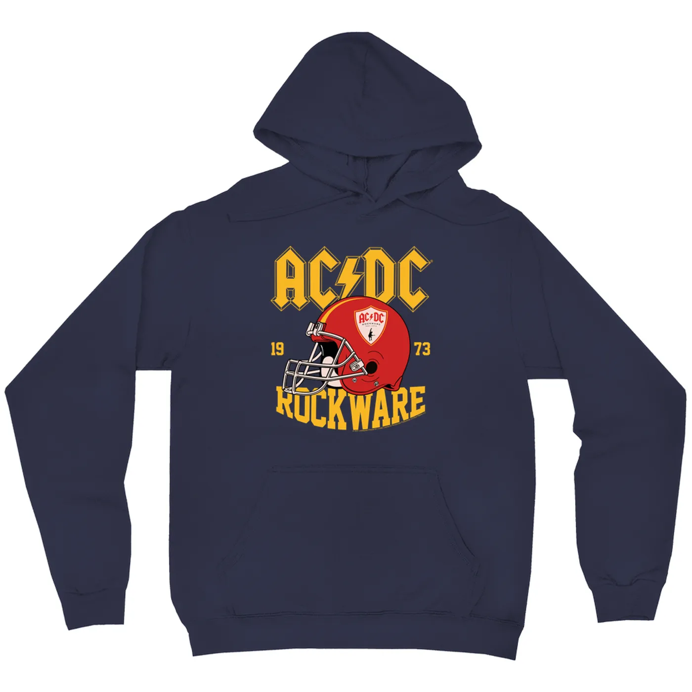 AC/DC Hoodie | Rockware 73 Football (Merchbar Exclusive) ACDC Hoodie