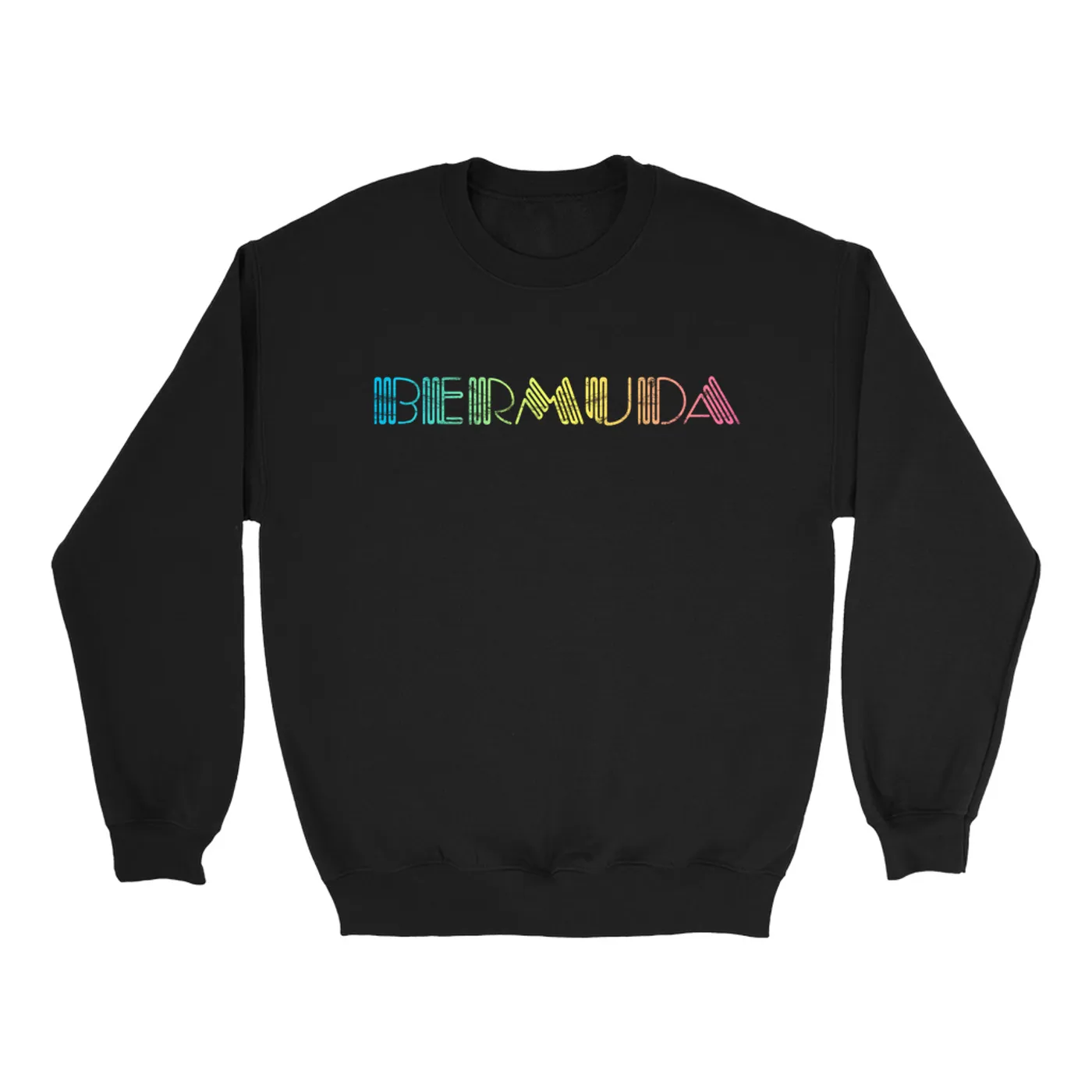 John Lennon Sweatshirt | Colorful Bermuda Design Worn By John Lennon John Lennon Sweatshirt