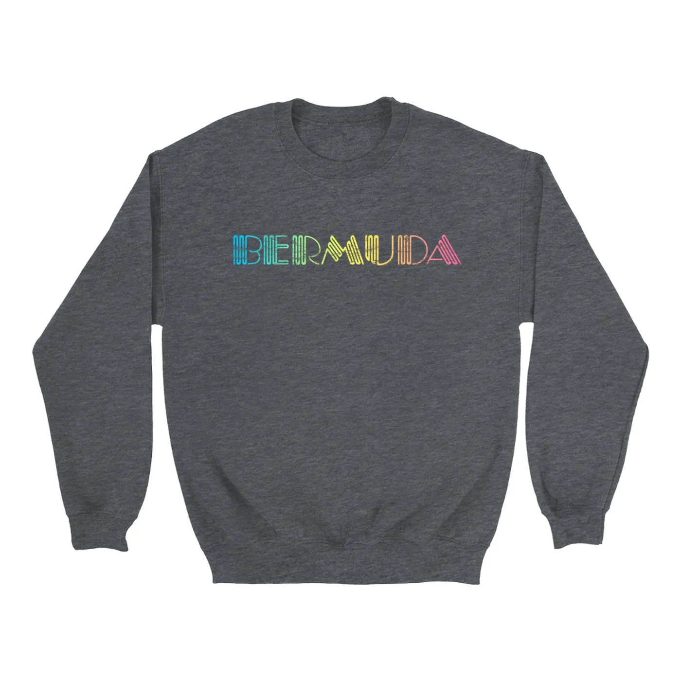 John Lennon Sweatshirt | Colorful Bermuda Design Worn By John Lennon John Lennon Sweatshirt