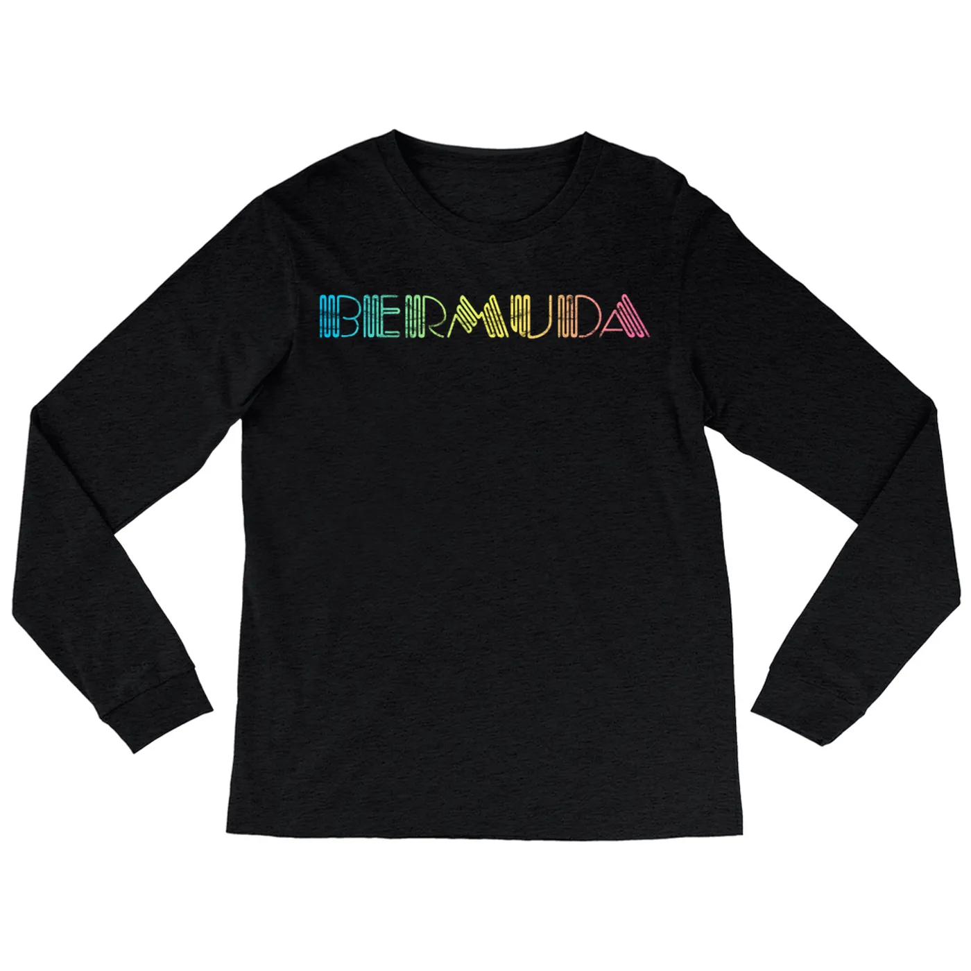 John Lennon Long Sleeve Shirt | Colorful Bermuda Design Worn By John Lennon John Lennon Shirt