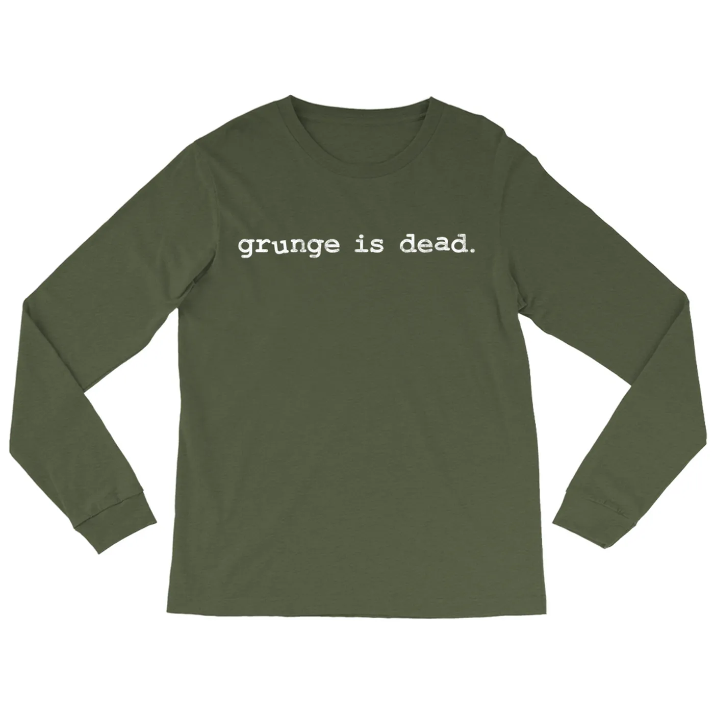 Nirvana Long Sleeve Shirt | Grunge Is Dead Worn By Kurt Nirvana Long Sleeve Shirt | Grunge Is Dead Worn By Kurt