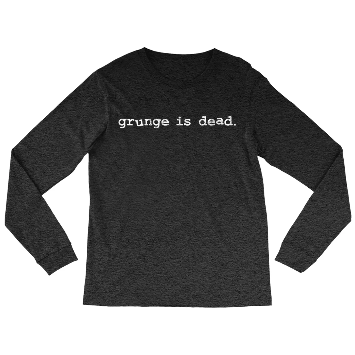 Nirvana Long Sleeve Shirt | Grunge Is Dead Worn By Kurt Cobain Nirvana Shirt