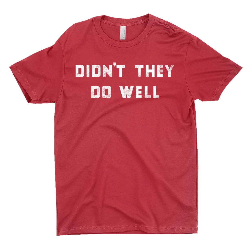 T-Shirt | Didn't They Do Well Worn By David Gilmour Shirt