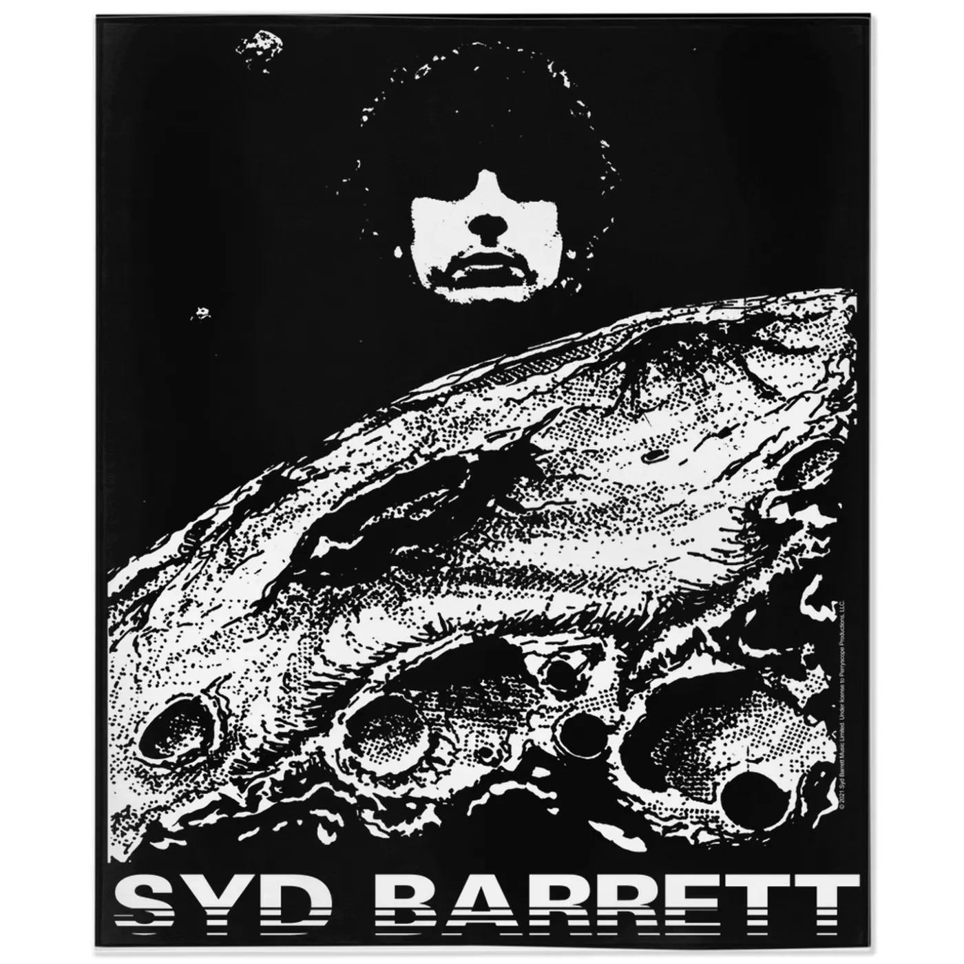 Syd Barrett Minky Blanket | Syd Universe Syd Barrett Blanket (Merchbar Exclusive)