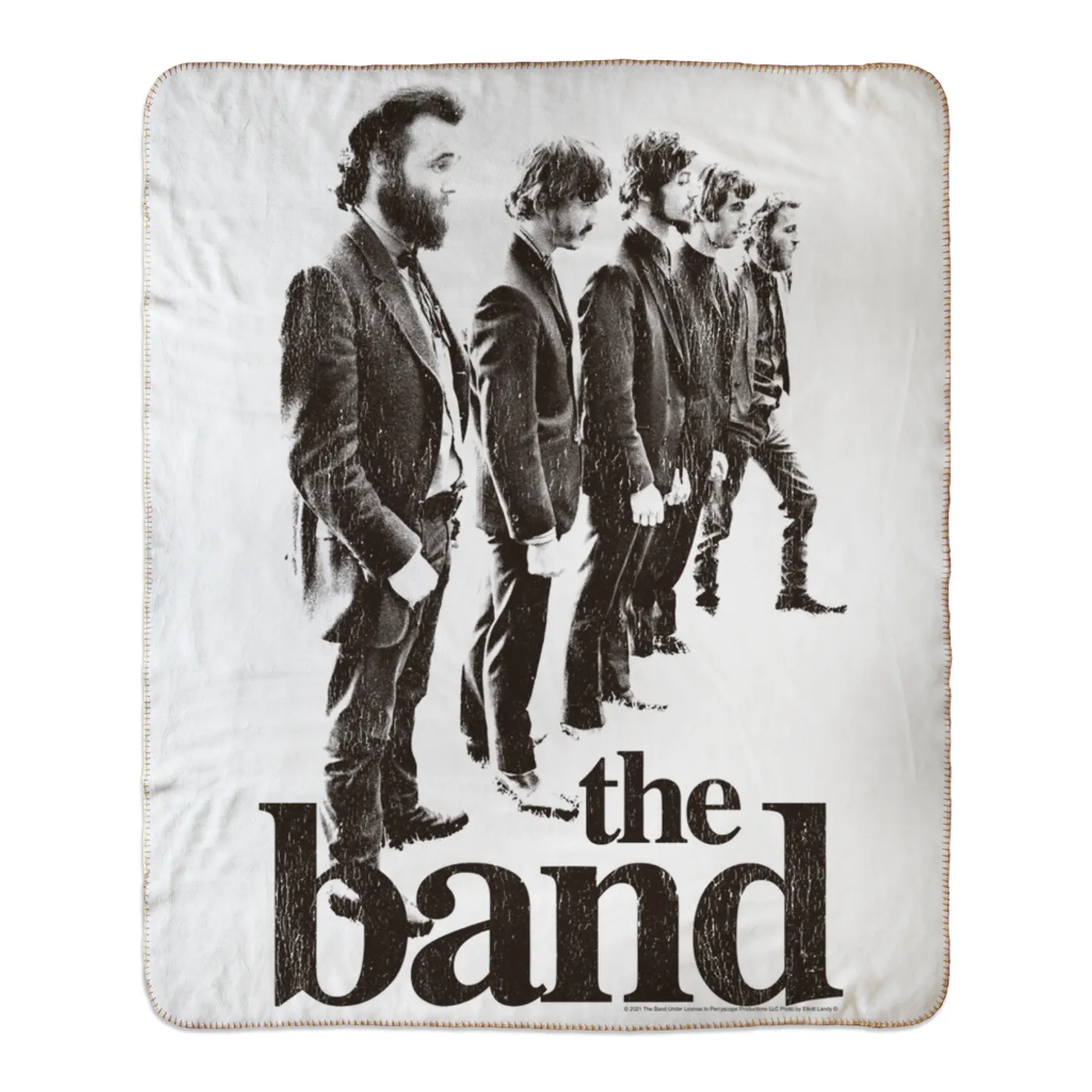 The Band Sherpa Blanket | All Lined Up The Band Blanket (Merchbar Exclusive)