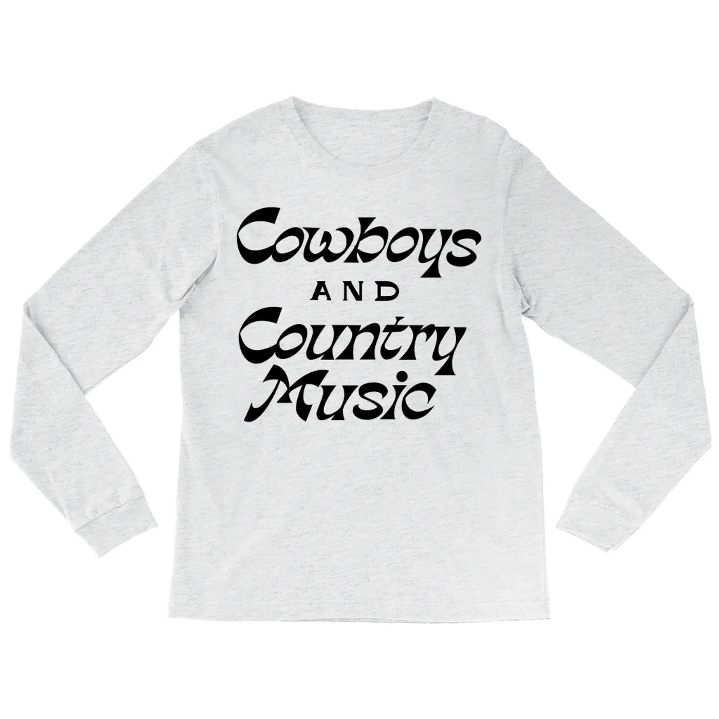 Merchbar Music Life Long Sleeve Shirt | Cowboys And Country Music Merchbar Music Life Shirt