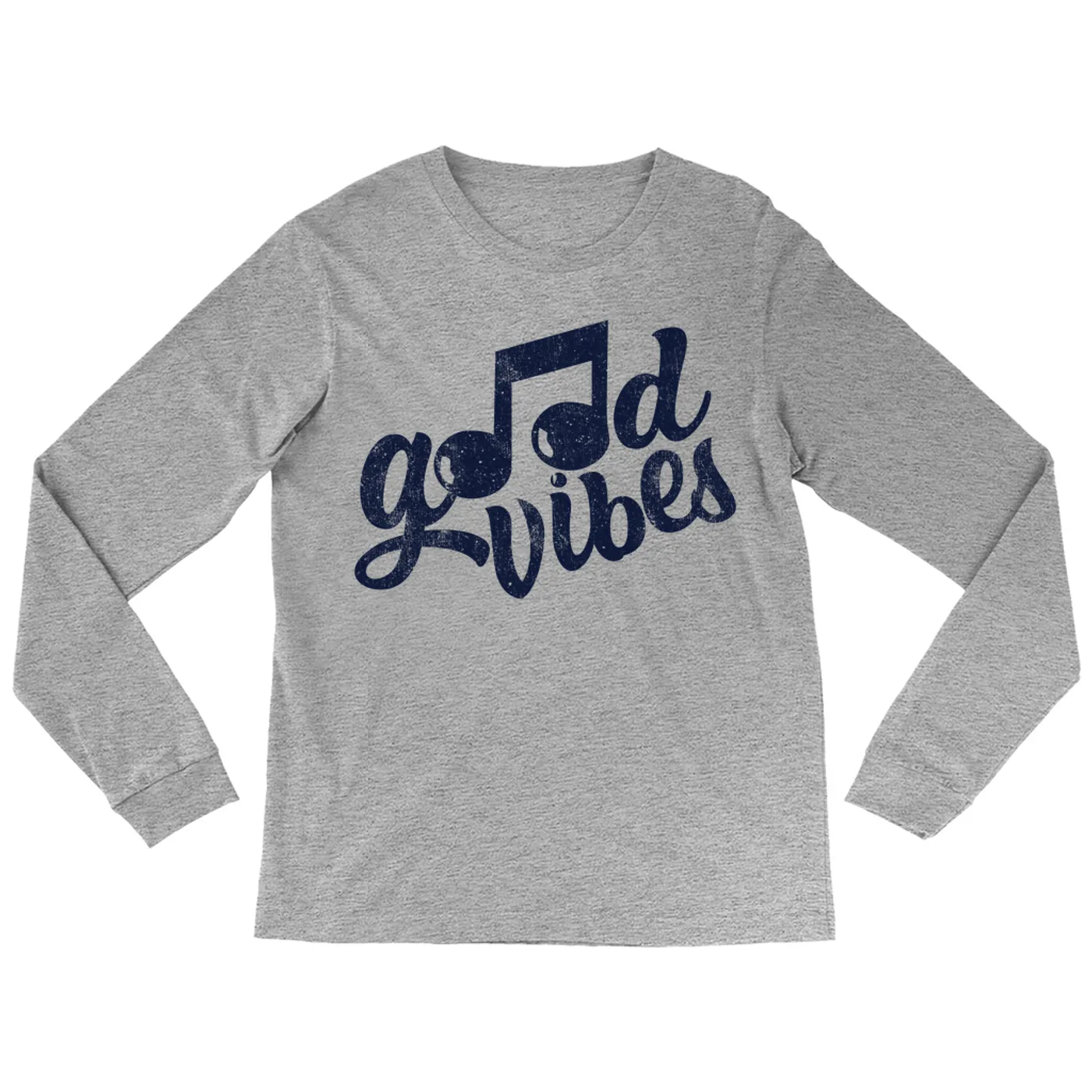Merchbar Music Life Long Sleeve Shirt | Good Vibes Only Merchbar Music Life Shirt