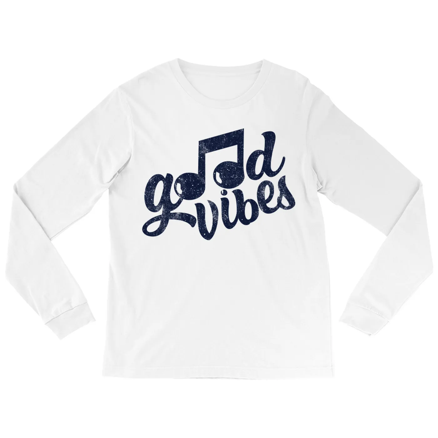 Merchbar Music Life Long Sleeve Shirt | Good Vibes Only Merchbar Music Life Shirt