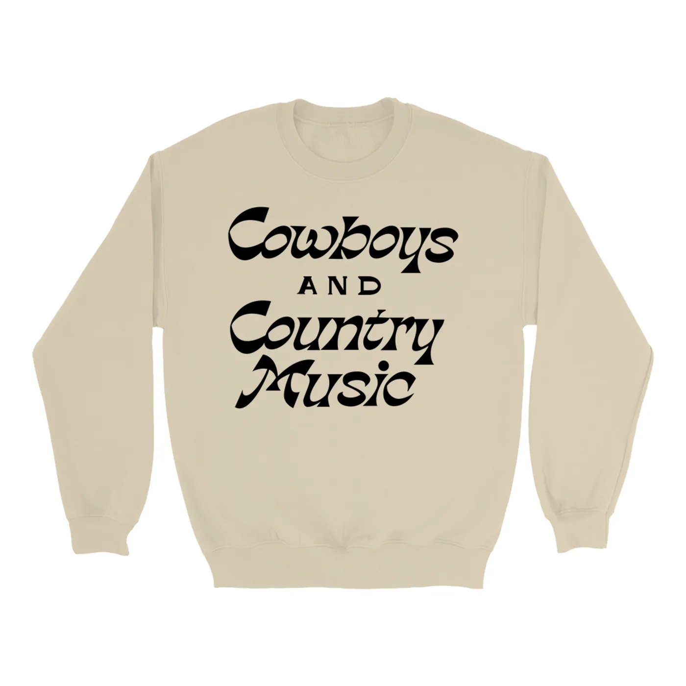 Merchbar Music Life Sweatshirt | Cowboys And Country Music Merchbar Music Life Sweatshirt