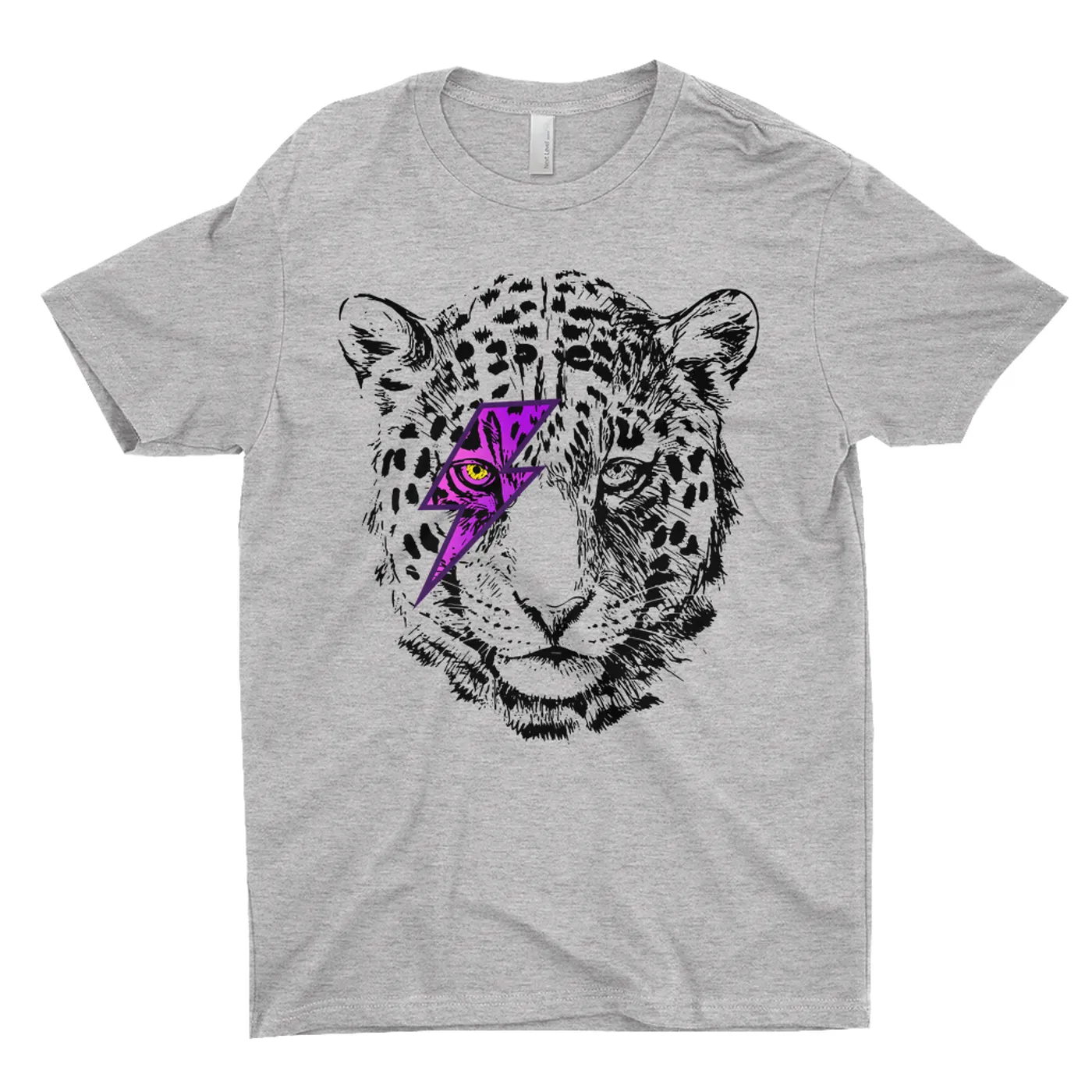 Merchbar Music Life T-Shirt | Glam Rock Leopard Merchbar Music Life Shirt